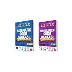 Newton Yayınları 8.Sınıf All Star Matematik Soru Bankası + All Star Fen Bilimleri Soru Bankası (2 Kitap)