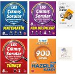 Newton Yayınları 8.Sınıf M-F-T Çıkmış Sorular Ve Çözüm Aşamaları+1.Dönem Hazırlık Kamp 900 Soru+Zihin Deneme-Nw-1084