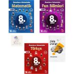 Newton Yayınları LGS Matematik-Fen-Türkçe Üstatların Kaleminden Deneme+Zihin Deneme-Nw-484
