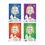 Newton Yayınları Newton 6. Sınıf Adım Adım Zirveye Matematik Fen Türkçe Sosyal Soru Bank. 4 Kitap