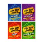 Newton Yayınları Newton 7. Sınıf Adım Adım Zirveye Matematik Fen Türkçe Sosyal Soru Banka 4 Kitap