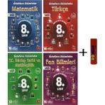 Newton Yayınları Newton 8.sınıf Branş Denemeleri+Stick(Yapıştırıcı)