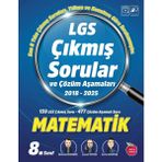 Newton Yayınları Newton Lgs Matematik Çıkmış Sorular 8. Sınıf 2018 - 2025 LGS Sınavı İçin Tekil Ürün