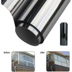 NEWVARIO AYNALI CAM FİLMİ ISI YALITIM ÖZELLİKLİ CAM FİLMİ 90 cm x 4 Metre