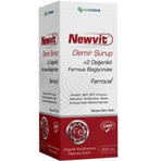 Newvit Demir İçeren 200 ml Şurup
