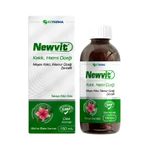 Newvit Kekik Hatmi Çiçeği Çilek Aromalı Şurup 150 ml