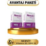 Newvit Vitamin D3 1000 Iu Sprey / Damla 2li ( Avantajlı Paket ) - Aromasız