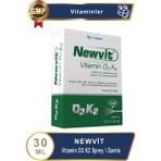Newvit Vitamin D3 K2 Sprey / Damla - Aromasız