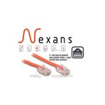 Nexans 1 Metre Cat6 Data Kablosu H.free Turuncu Renk Patch Cord