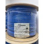 Nexans Cat6, 500M, 23AWG , Utp, %100 Bakır, Lszh Halogen Makara (Mavi) - 500 m