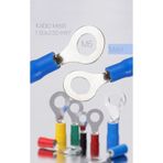 Nexo 1,50x2,5mm2 M5 İzoleli Yuvarlak Kablo Pabucu (100 Adet)