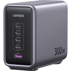 Nexode 300 W USB C Gan Şarj Cihazı, Pd3.1 Tek Bağlantı Noktalı 140 W, Çoklu Şarj Cihazı, 5 Bağlantı Noktalı, MacBook iPad iPhone Galaxy Pixel Steam Deck Kablo 240 W 1,5 M