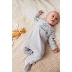 Next Baby %100 Organik Pamuk Ayılı Anne Tulumu