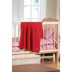 Next Baby Lıttle Dedı alina Örgü Bebek Çocuk Battaniyesi, Yumuşak Hafif Kundak Örtüsü, Kırmızı 80X100 cm - Hardal - Tek Ebat