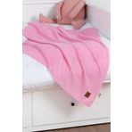 Next Baby LITTLE DEDI Dua Knitted Baby Blanket, Stylish and Comfortable Children's Blanket Pink 80 X 100 Cm