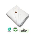 Next Baby LITTLE DEDI Organic Cotton Sweater Knitted White Baby Blanket