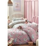 Next Baby Pamuklu Pembe Unicorn Desenli 2’li Nevresim Seti - 100 x 100 cm