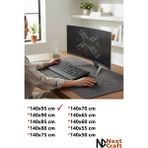 Next Craft Mouse Pad Masa Koruyucu Büyük Keçe Oyuncu Matı 3mm Antrasit Renk - 140X95 CM