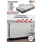 Next Craft Petek Arkası Isı Yalıtım Levhası 4 Adet XXL 100x75 cm 5 mm Kalınlık Kalorifer Radyatör Arkası Folyo