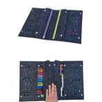 Next Craft Resim Çantası Kalemlik Tablet Boya Defter Düzenleyici Çok Amaçlı Klasör 4 Gözlü