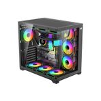 Next Gaming Alpha Elite 7x ARGB Fan Kumanda ve Kontrolcü ATX Boş Bilgisayar Kasası Siyah
