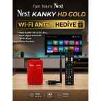 Next Kanky Full Hd Uydu Alıcısı Wi-Fi Dahil Çanaklı-Çanaksız Kullanım İmkanı İle 2026 Model (Android Değildir)