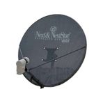 Next Nexstar- Delikli Rüzgara Ve Kara Dayanıklı Çanak Anten 90-95 Cm -3 Kollu-4lü Lnb 20 Metrekablo
