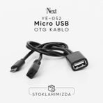 Next YE-52 Mikro Usb OTG KABLO