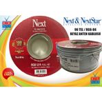 Next YE-9601 100 m RG6-U4 HD Trishield Anten Kablosu