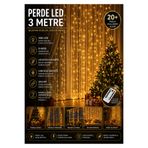 nextbuy Perde Led 3x3m Kumandalı 8 Fonksiyonlu 300 Led 10 Sarkıtlı Usb Giriş Kumandalı