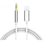 Nextron iPhone To Jack Aux 3.5mm Kablo iPhone 7 8 x 11 12 13 14 Serisi Uyumlu Tak Çalıştır iPhone Aux Kablo - Beyaz