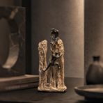 Nexus Dekoratif Modern Masaüstü Heykel - Ofis Masası Aksesuarları Tasarım Biblo Ev Hediyesi (25 cm)