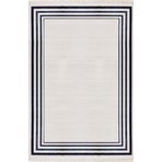 Nexus Halı Baft 52319A Mavi Yumuşak Dokulu Sık Dokuma Üst Kalite Modern İpek Bambu Halı 160 x 230 MAVİ