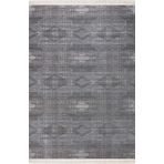Nexus Halı Baft 52320A Gri Yumuşak Dokulu Sık Dokuma Üst Kalite Vintage İpek Bambu Halı 240 x 340 GRİ