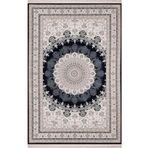 Nexus Luxury Carpet Halı Majestic 38813 Lacivert Klasik Figürlü Retro Halı LACİVERT 150 x 230