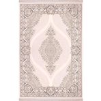 Nexus Luxury Carpet Halı Majestic 38834 Beyaz Klasik Figürlü Retro Halı BEYAZ 200 x 300