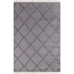 Nexus Luxury Carpet Halı Torino 4008 Gri Bohem İskandinav Tarz Halı GRİ 100 x 300