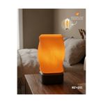 NEXUSS DESIGN Modern Twisted Masa Lambası – Dekoratif Tasarım Gece Lambası, Salon ve Yatak Odası Abajur