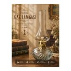 NEXVORİA Nostaljik Cam Gaz Lambası