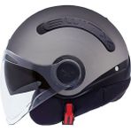 Nexx Sx.10 Güneş Vizörlü Açık Kask (Mat Titanyum) - XL