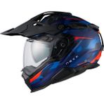 Nexx X.wed 3 Traılmanıa Mat Mavı-Kırmızı Kask