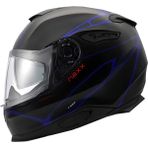 Nexx Y.100 B-Sıde Mat Siyah-Navy Mavi Kask - L - Renkli
