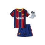 Neymar Barcelona Bordo 2011 Sezon Retro Çocuk Forma Takımı çorap+bileklik XJSDOJCN130