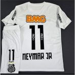 Neymar J.r 2024-25 Sezon Santos Fc Çocuk 4'lü Set Forma 11 - 13 - 14 Yaş - Çok Renkli