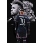 Neymar Jr. Spor Poster Tasarım Duvar Dekor 30x42 Çerçevesiz