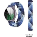 Nezih Case Amazfit Bip / Bip Lite / Bip U Pro / Active / Cheetah (Kare) / Bip 3 / Bip 3 Pro Uyumlu Kordon - Mavi
