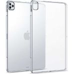 Nezih Case Apple iPad 12.9 Pro 2020 Süper Şeffaf + Nano Ekran Koruyucu Şeffaf Silikon Cep Telefonu Kılıf