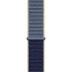 Nezih Case Apple Watch 1-2-3-4-5-6-7-Se Serisi 38MM - 40MM -41MM Uyumlu Spor Kumaş Kordon - Alaskan Blue