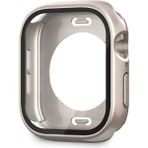Nezih Case Apple Watch Seri 10 46MM / Seri 11 46MM Uyumlu 360 Derece Korumalı Kasa ve Ekran Koruyucu - Titanyum