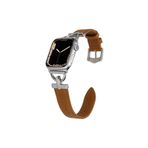 Nezih Case Apple Watch Seri 2 3 4 5 6 7 8 9 Ultra Se 42 44 45 49mm Uyumlu Leather Design Kordon/kayış